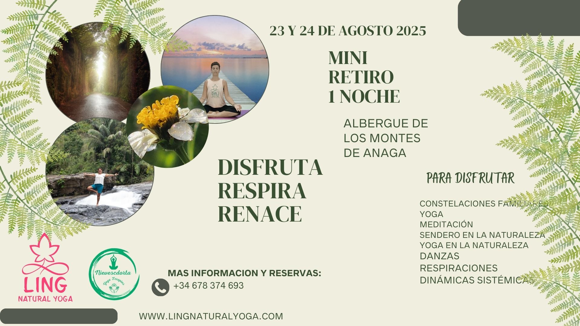 Mini Retiro 1 noche (23/24 agosto)