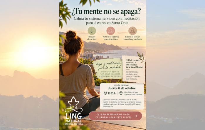 ¿Tu mente no se apaga? Calma tu sistema nervioso con meditación para el estrés en Santa Cruz Vives en estado de alerta constante. Tu sistema nervioso está diseñado para protegerte […]